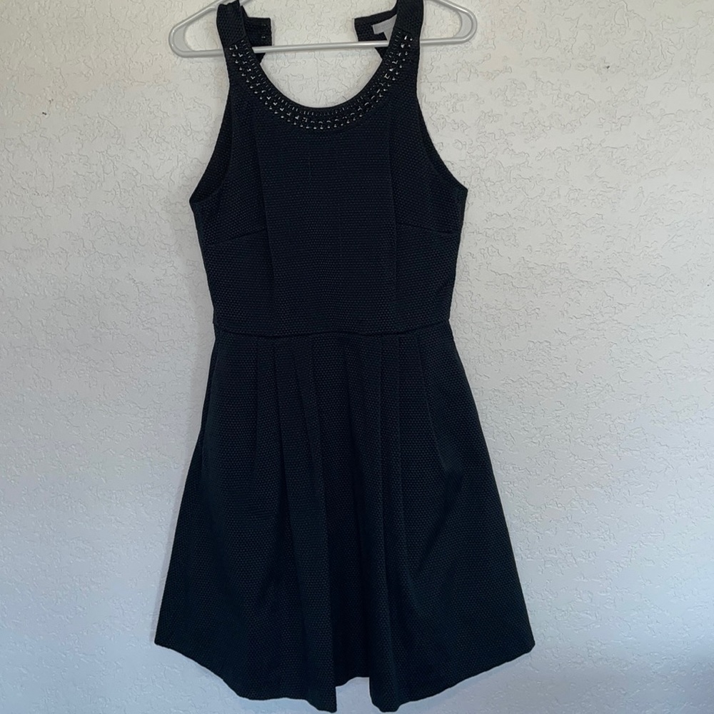 Black cocktail dress